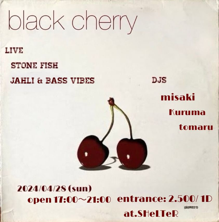 black cherry : 2024/04/28 Sun